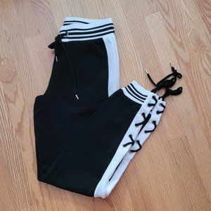 Rue21 Black & White Sweatpants
